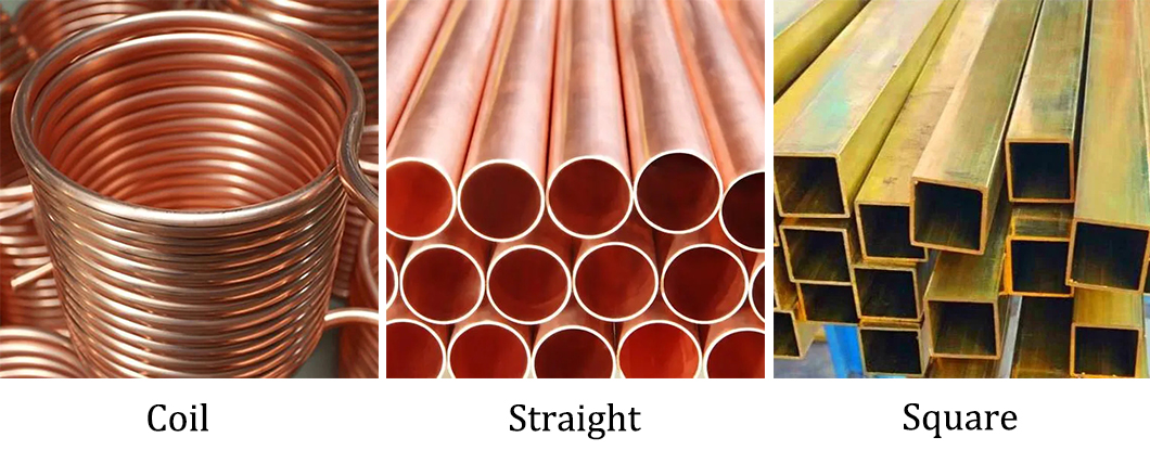 Copper tubes